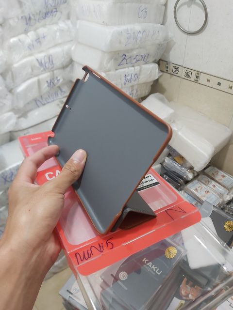 Bao da ipad mini 4/mini 5 2019 hàng chính hãng Hoco Crystal series