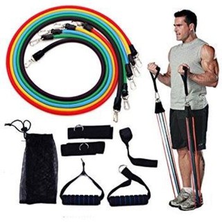 Bộ Dây tập GYm Ngũ sắc tập thể hình, tập gym đa năng
