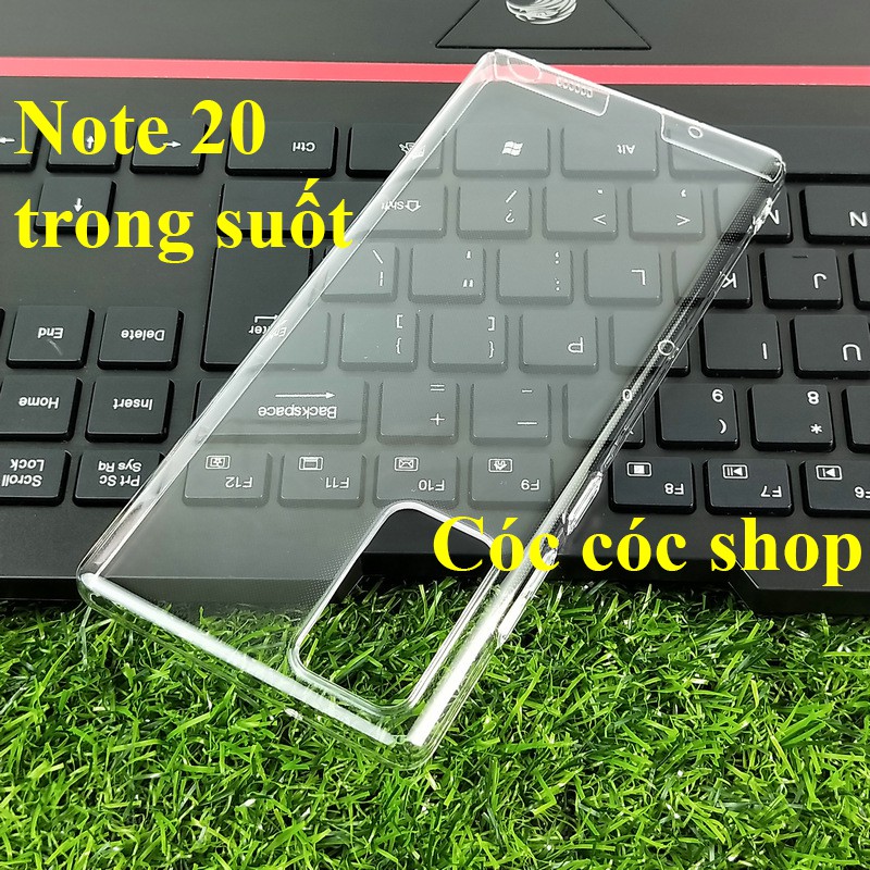 Ốp lưng Sam sung Note 20 / Note 20 Ultra nhựa CỨNG TRONG SUỐT/ CỨNG NHÁM MỜ | BigBuy360 - bigbuy360.vn