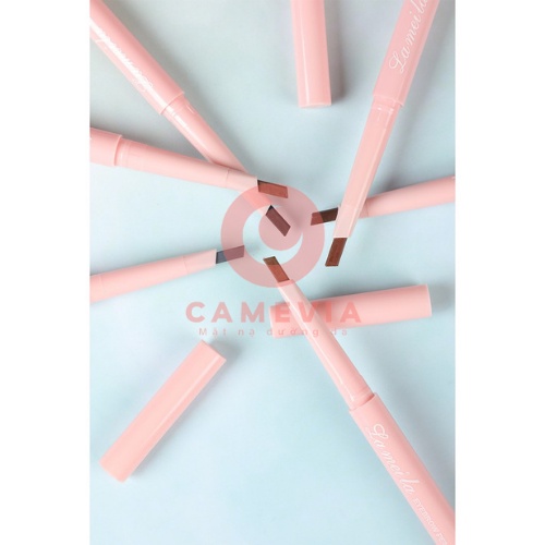 Chì Kẻ Mày Hàn Quốc Vỏ Hồng 2 Đầu Siêu Mịn Không Thấm Nước Lâu Trôi Lameila Innisfree Eyebrown Km14 Camevia | BigBuy360 - bigbuy360.vn