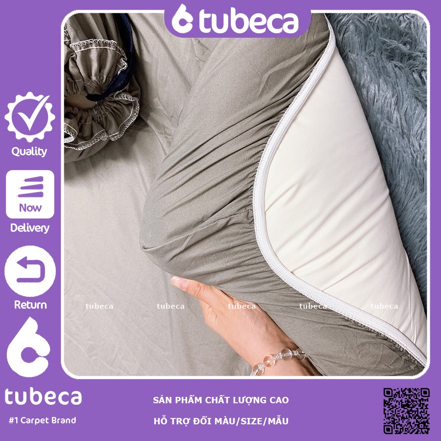 Ga nệm/Drap nệm Cotton Tici Hàn siêu mát 1mx2m 1m2x2m 1m4x2m 1m6x2m | Cho nệm 7cm | Không kèm vỏ gối ôm | BigBuy360 - bigbuy360.vn
