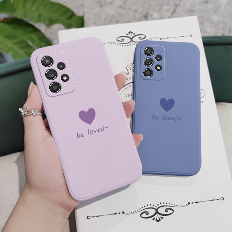 Ốp Điện Thoại Hình Trái Tim Cho Samsung Galaxy A72 A52 A52S A42 A32 4G 5G