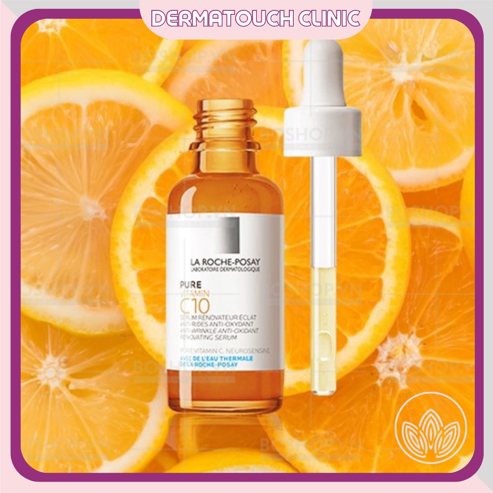 ✅[Chính Hãng] Serum Pure Vitamin C10 La Roche-Posay giúp cải thiện và làm sáng da