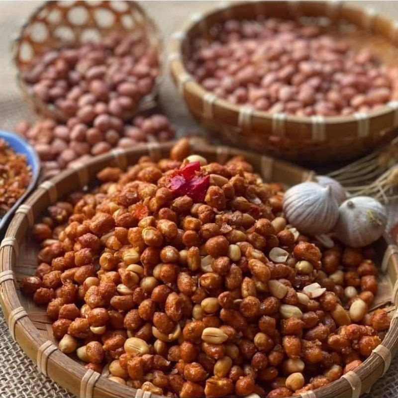 ĐẬU PHỘNG RANG TỎI ỚT
