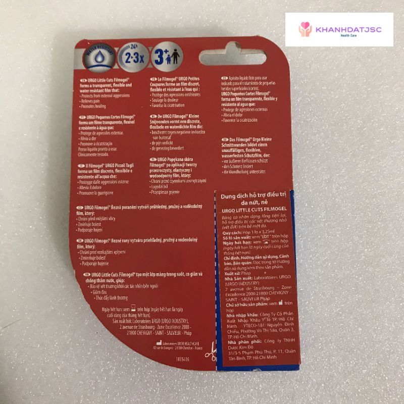 Gel bôi nhiệt miệng URGO Mouth Ulcers