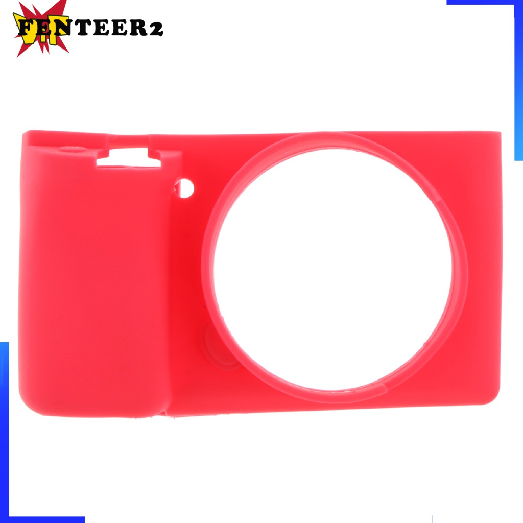 Khung Silicon Bảo Vệ Cho Máy Ảnh Sony A6000 Red  #1