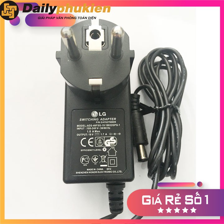 (Có sẵn) Adapter nguồn cho màn hình LG 19V 1.7A zin