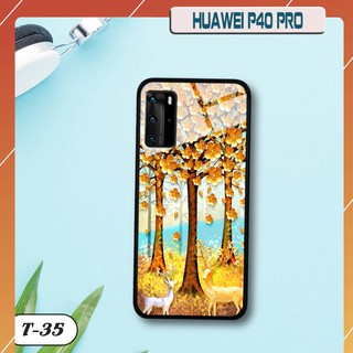 Ốp lưng kính 3D điện thoại Huawei P40 Pro