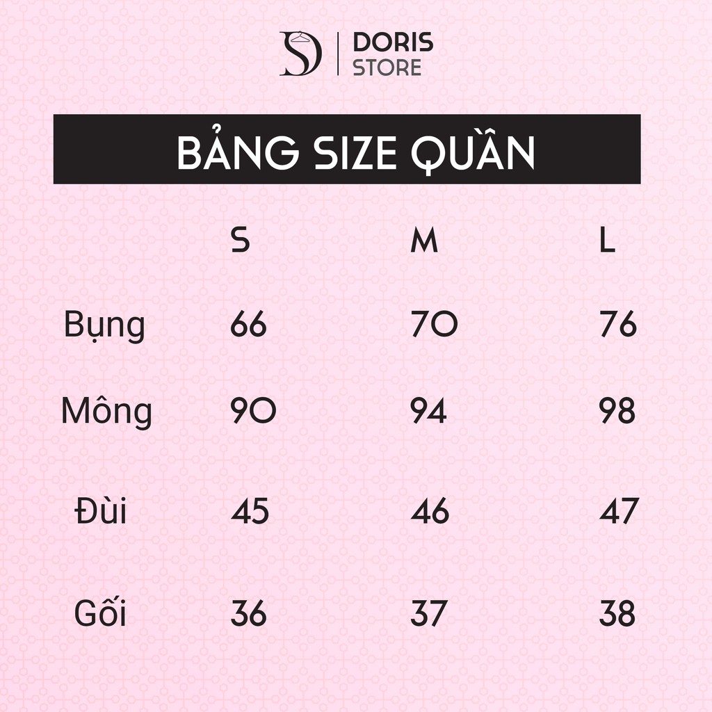 Quần dài công sở tôn dáng Doris Q1117