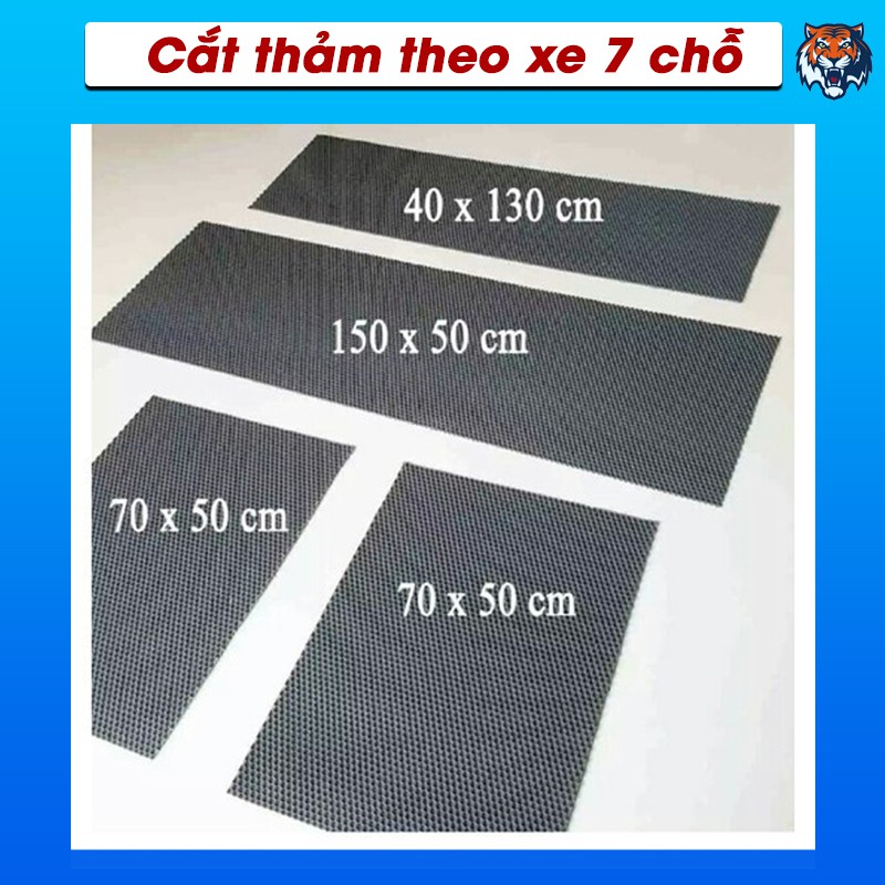 [LOẠI 1] Thảm lót sàn ô tô cao su xe 7 chỗ cap cấp cho các dòng xe