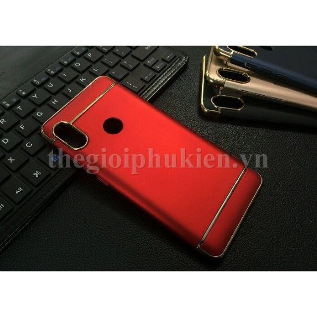 Ốp lưng 3 mảnh Plastic 360 cho Xiaomi  red mi note 5pro
