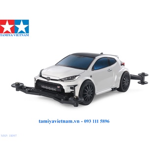[TAMIYA] 18097 Mô hình xe đua lắp ráp chạy bằng pin Mini 4WD TOYOTA GR YARIS (VZ CHASSIS)