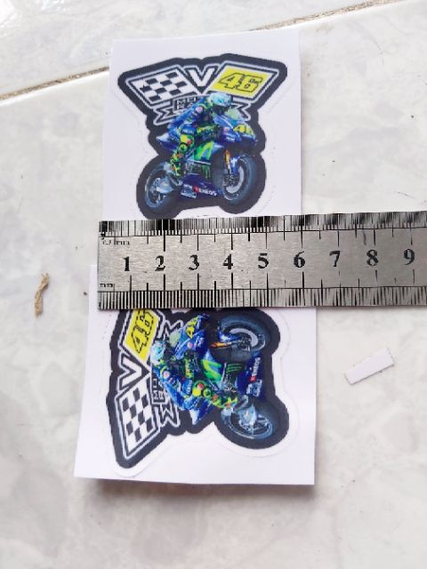 Tem Sticker Decal 46 Motor Dán Xe Giá Rẻ