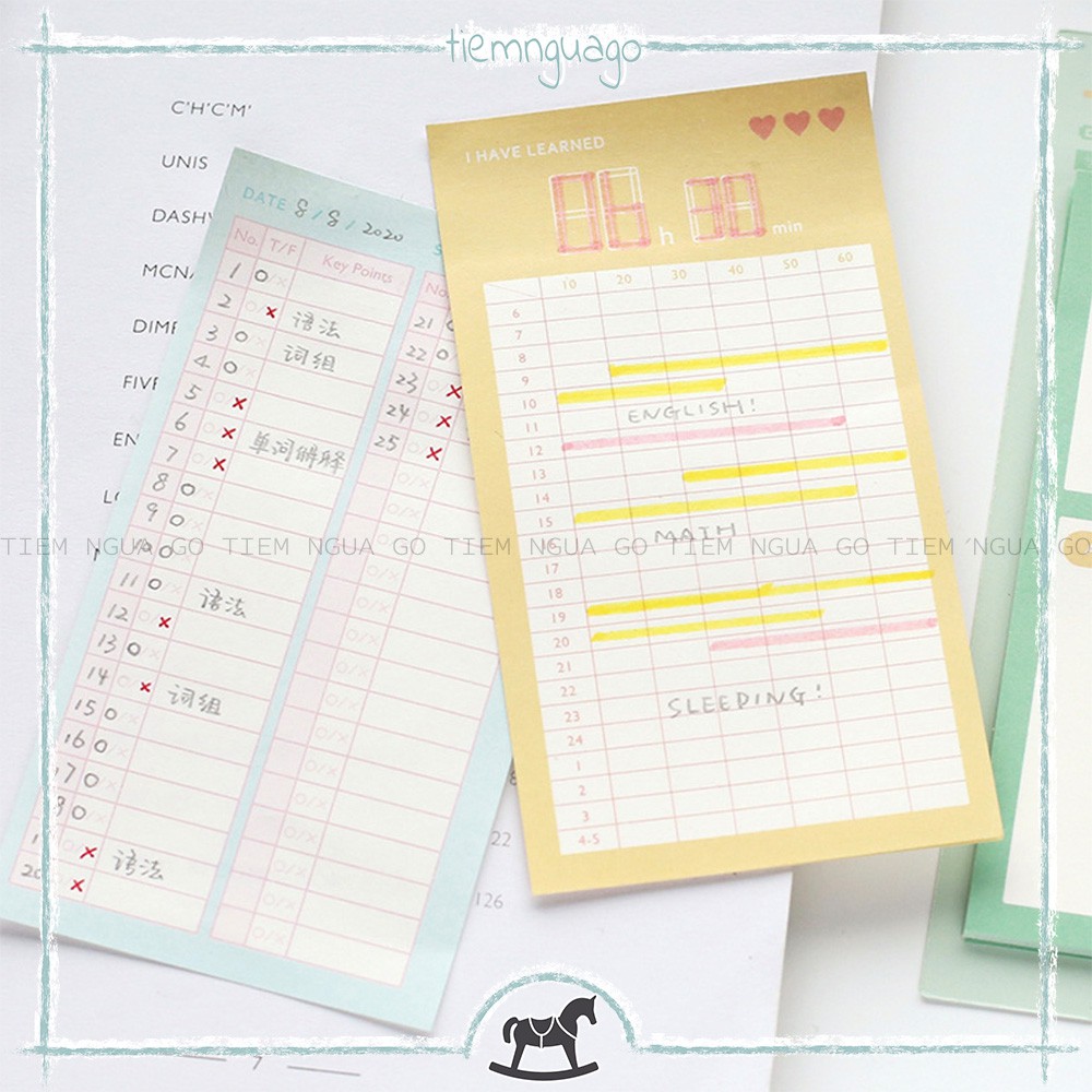 Tập Note Girls Power, Giấy Note Ghi Chú, Giấy Ghi Chú, Giấy Note Cute Dễ Thương, Trang Trí Sổ Bullet Journal, Sổ Tay