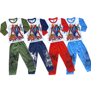 Áo Sơ Mi Nam / Áo Sơ Mi Pyjama Bé Trai SKU 020 Spiderman