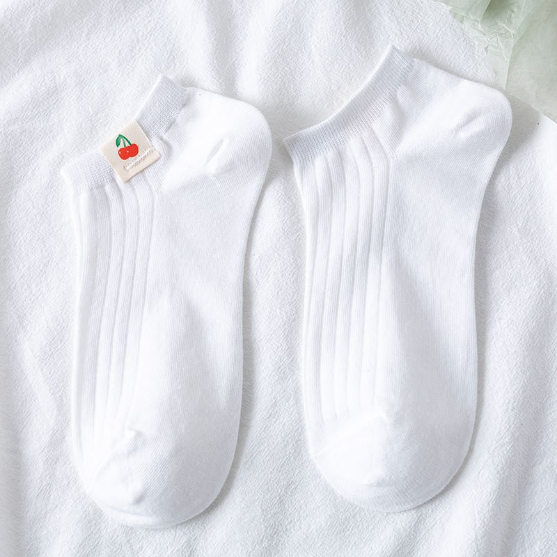 Tất nam nữ socks tất cổ ngắn hoa quả xinh dễ thương phong cách Hàn quốc