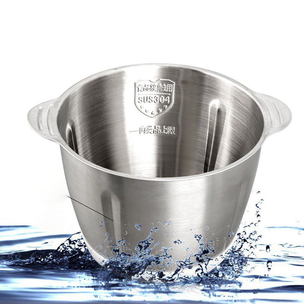 Máy Xay Thịt 4 Lưỡi – Cối Inox - Dung Tích 2 Lít - Công Suất 300W - Máy xay thịt, xay tỏi ới, xay rau củ quả