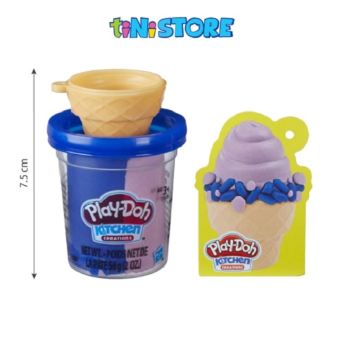 tiNiStore-Đồ chơi đất nặn Play-Doh làm kem mini E7481