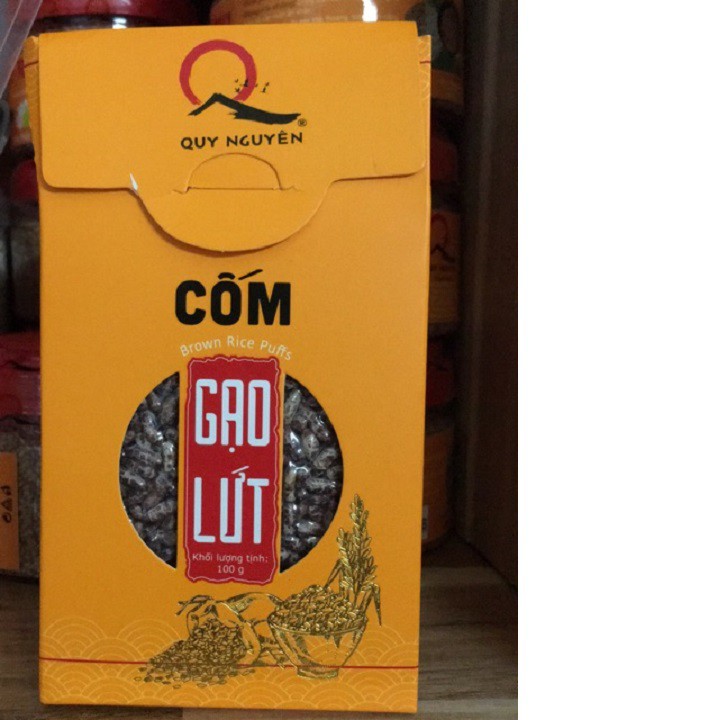 Cốm Gạo Lứt Đỏ Quy Nguyên 100gr