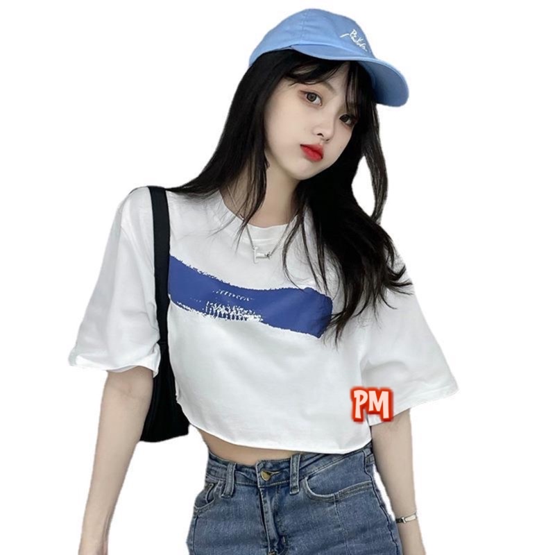 Áo croptop vệt ngực PM11