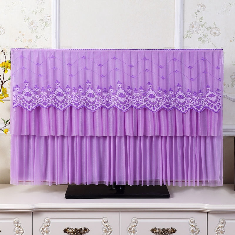 ♟Nắp TV LCD che bụi cong gia dụng
