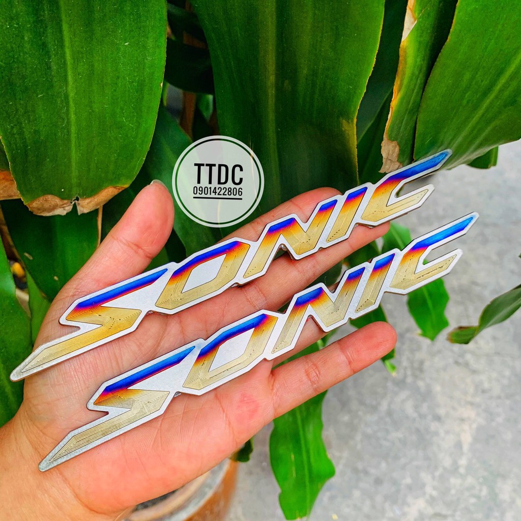 Tem Titan Cặp chữ Sonic