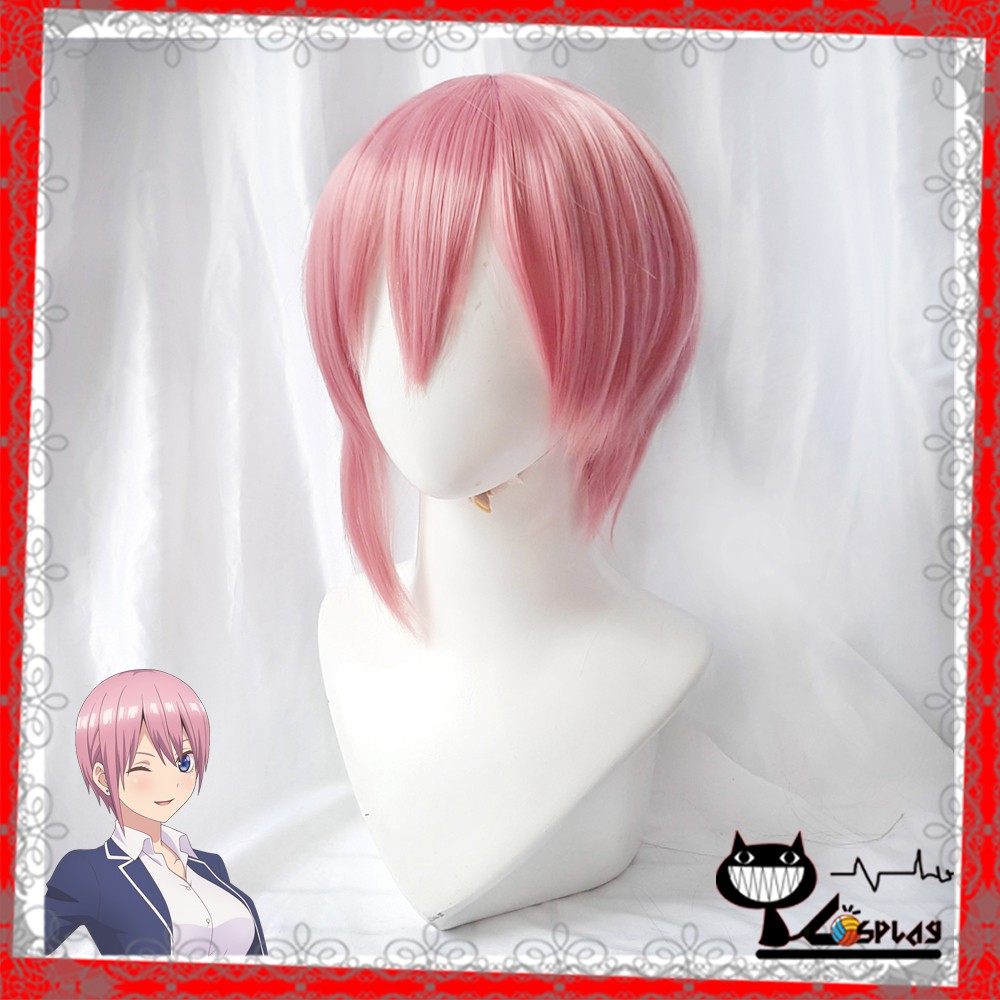 [sẵn] Wig/tóc giả cosplay Ichika Nakano  - Toubun no Hanayome tại Miu Cosplay