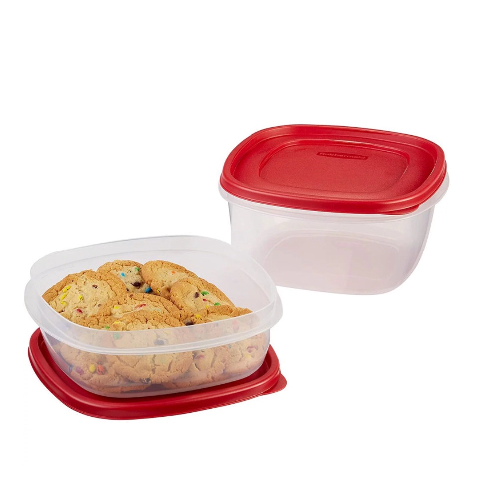 Set 10 chi tiết hộp đựng thực phẩm nhựa nguyên sinh Rubbermaid