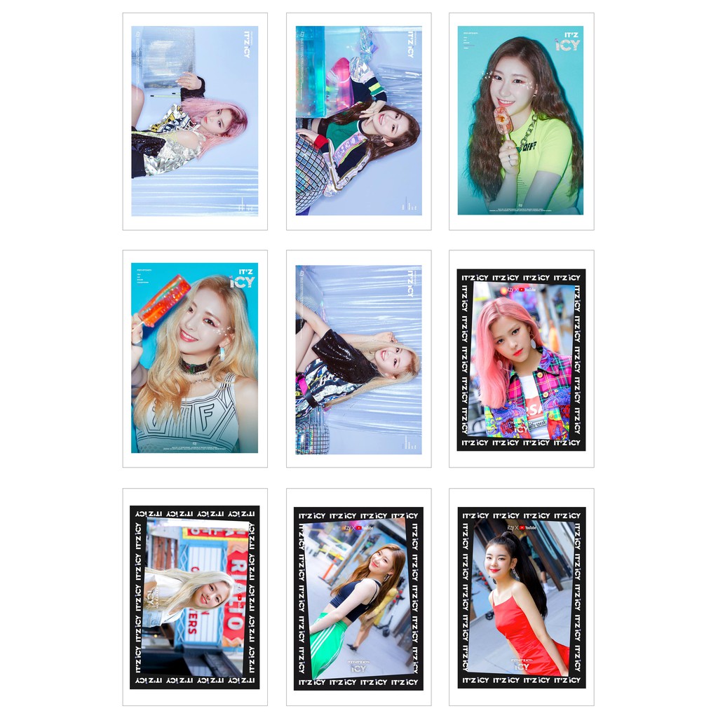 Lomo Card Ảnh ITZY - IT'Z ICY + MAC ( 36 ảnh)