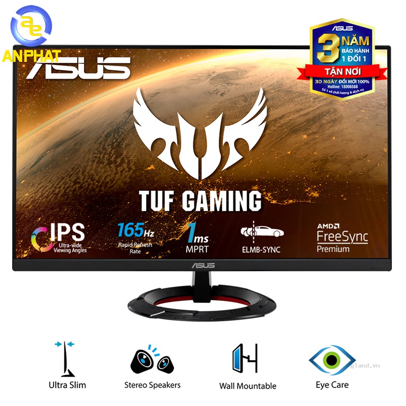 [Mã ELMALL1TR5 giảm 6% đơn 3TR] Màn hình Game Asus TUF Gaming VG249Q1R 23.8 inch FHD IPS 165Hz- Hàng chính hãng