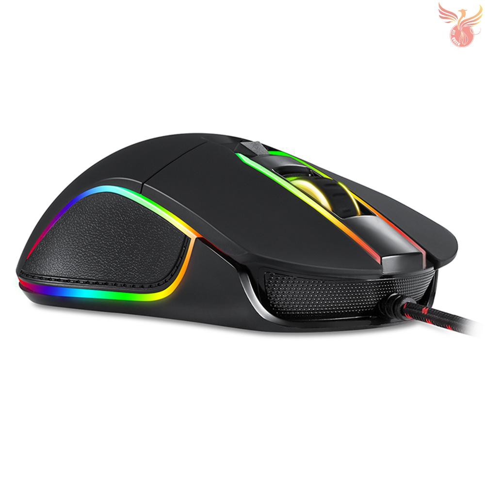 Chuột Gaming Motospeed V30 Quang Học Có Dây 6 Nút Bấm 3500dpi