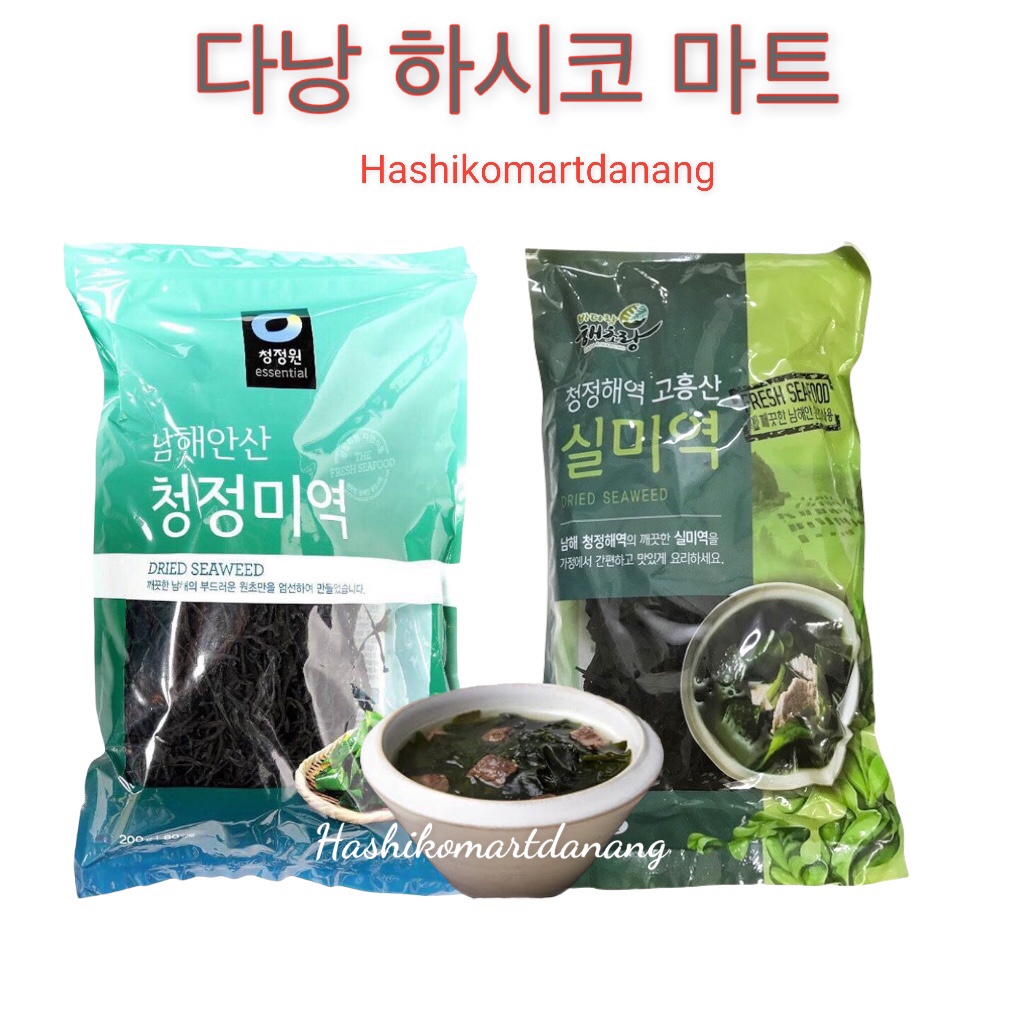 Rong biển nấu canh Hàn Quốc gói 200g