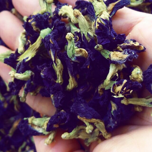 100gr trà hoa đậu biếc nguyên bông không vụn