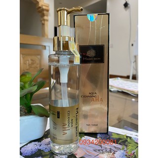 (MỚI) NƯỚC TẨY TRANG DỊU NHẸ AQUA CLEANSING AHA Chính Hãng Magic Skin