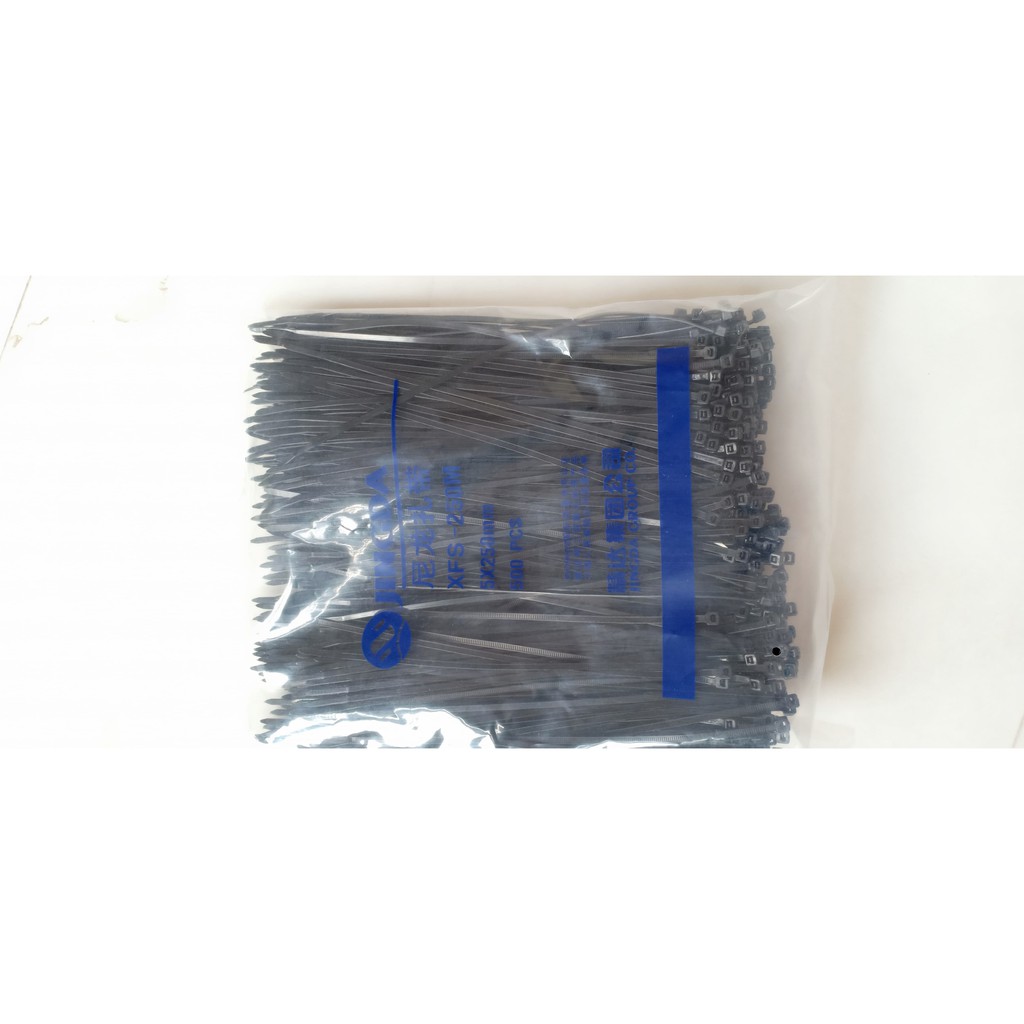 Túi 500 cái dây thít nhựa 5x250mm