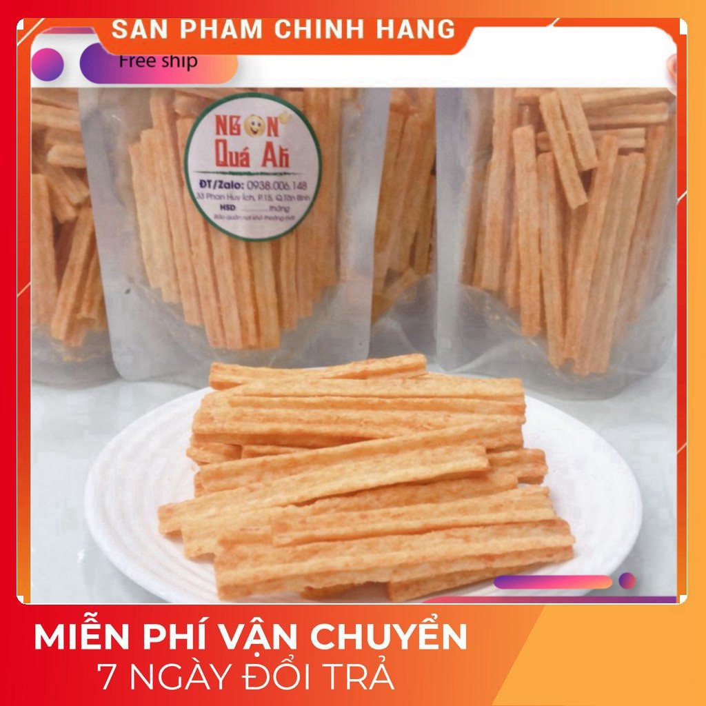 Bim Bim Khoai Tây Que Chiên Lắc Phô Mai 🚗 FREESHIP 🚗 Snack Khoai Tay Pho Mai Giòn Tan Thơm Ngon Bịch Zip 100Gr TpHCM