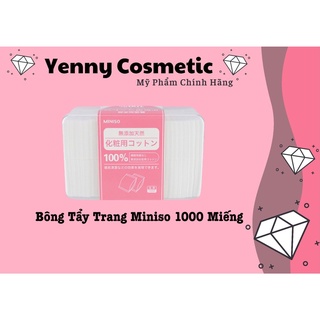 Bông Tẩy Trang Miniso Miếng Mỏng (1000 miếng)