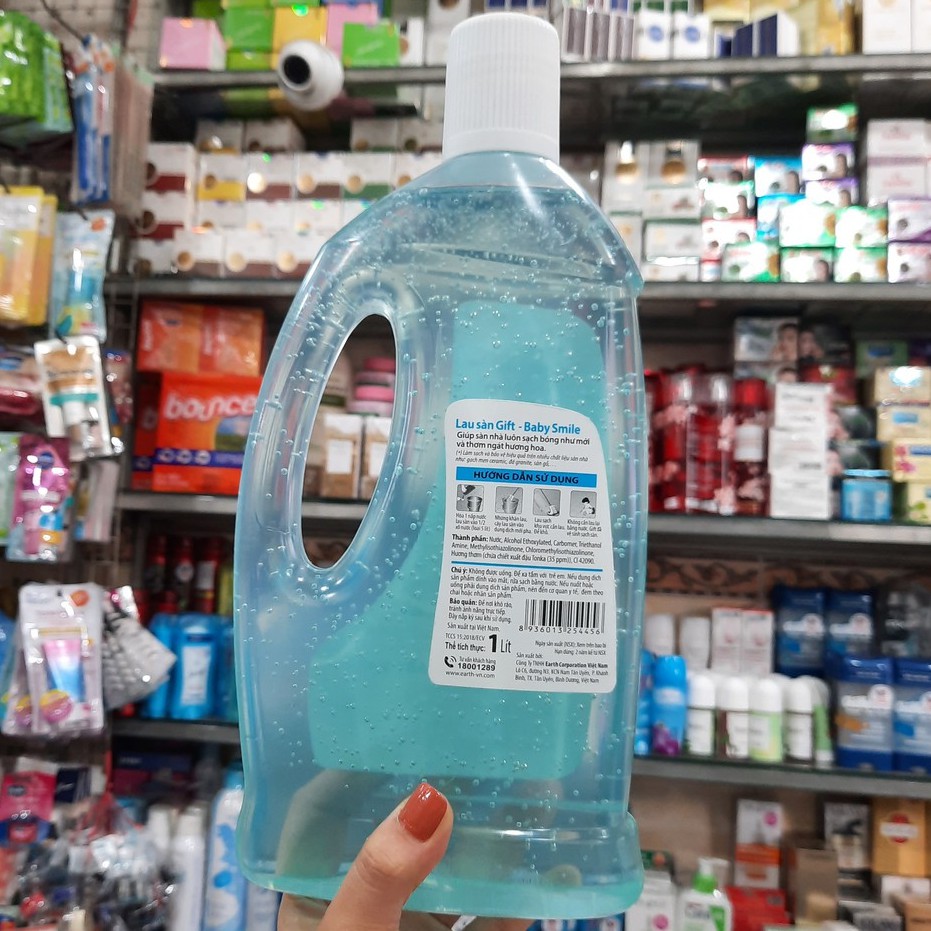 Nước lau sàn Gift Baby Smile 1000ml (đủ loại)