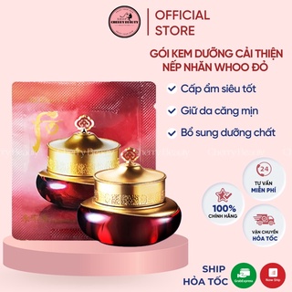Kem Dưỡng Cải Thiện Nếp Nhăn Whoo Đỏ Intensive Revitalizing Cream 1ml date 2025(1 gói)