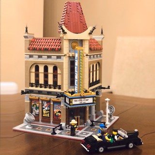 Đồ chơi Lắp ghép Mô hình 15006 Leji 99012 Chiếu Phim Palace Palace Cinema
