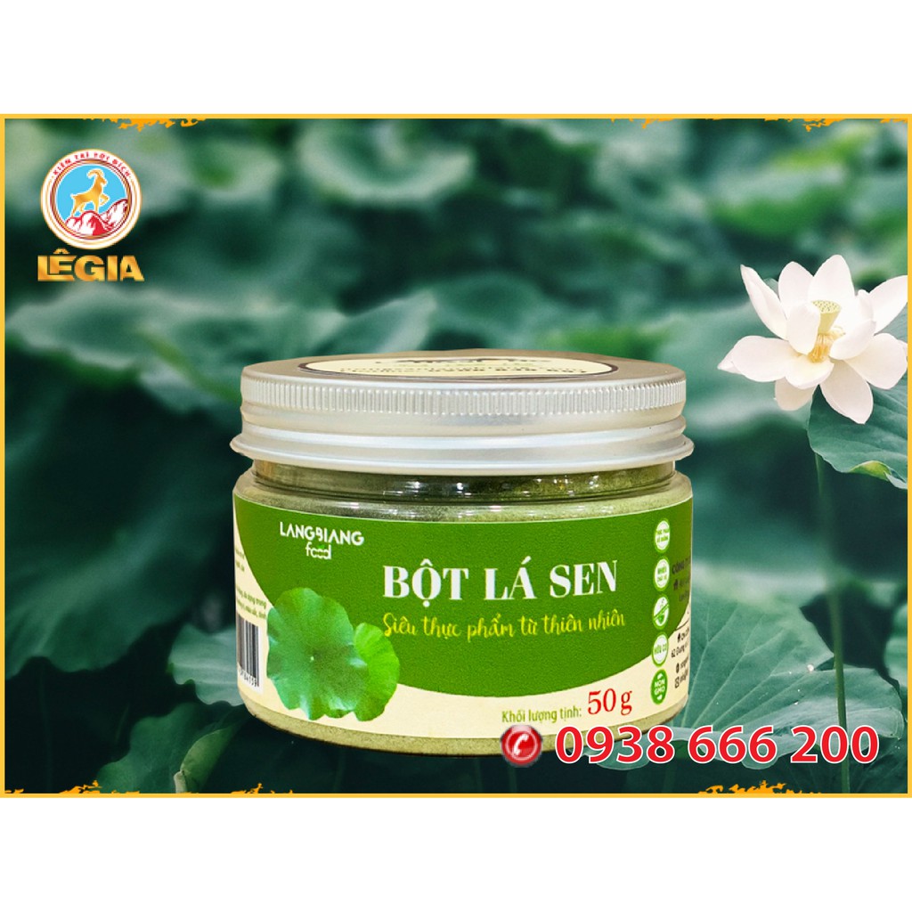 BỘT LÁ SEN LANGBIANG FOOD 50G