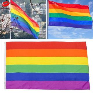 Lá cờ cầu vồng lgbt 3x5ft