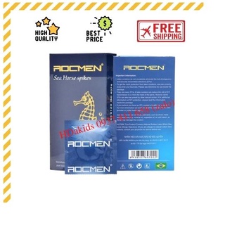 Bao Cao Su Rocmen Cá Ngựa xanh - Hộp 10 chiếc [CHÍNH HÃNG]
