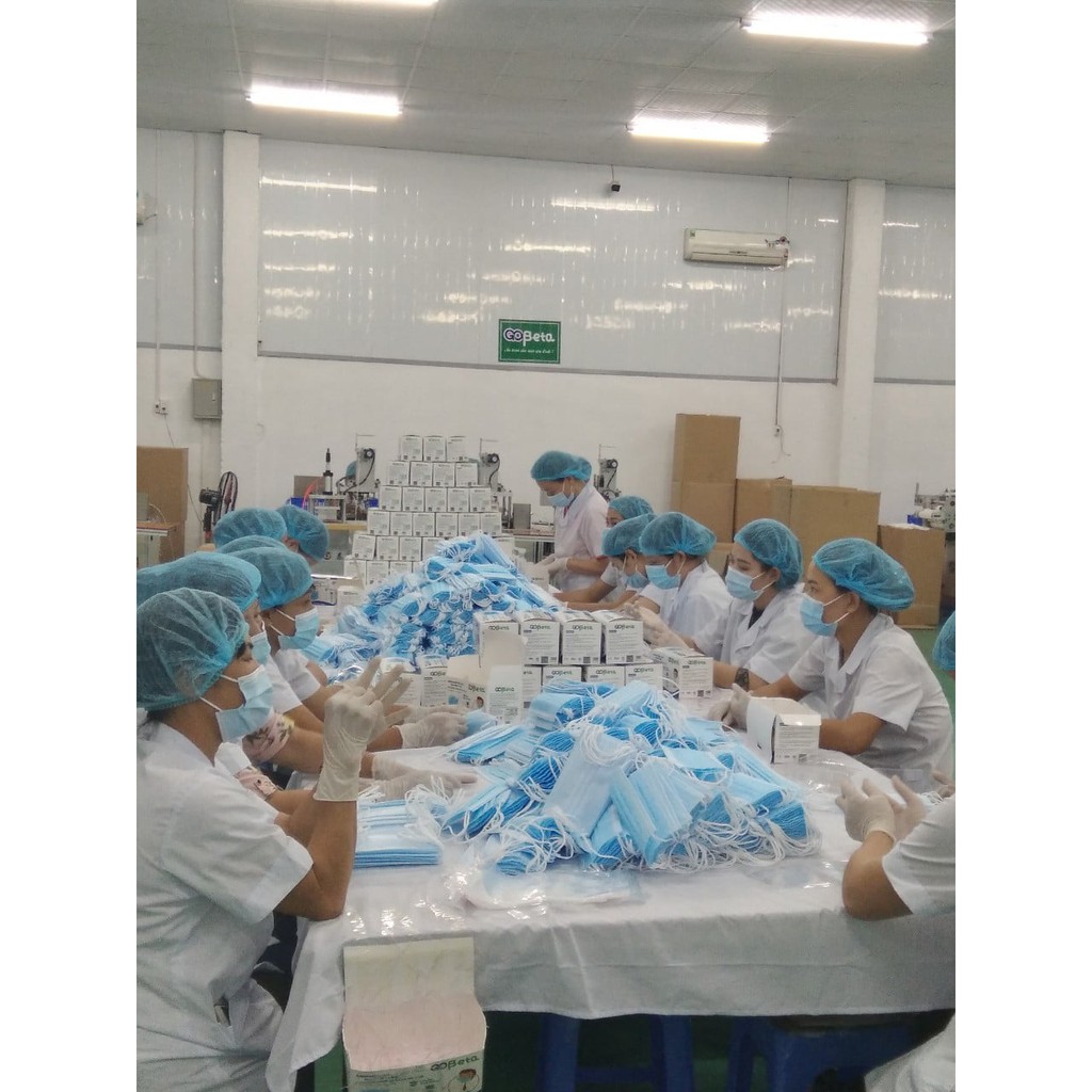 Khẩu trang y tế 4 lớp kháng khuẩn cao cấp chính hãng tiêu chuẩn quốc tế Gobeta - hộp 50 cái | BigBuy360 - bigbuy360.vn