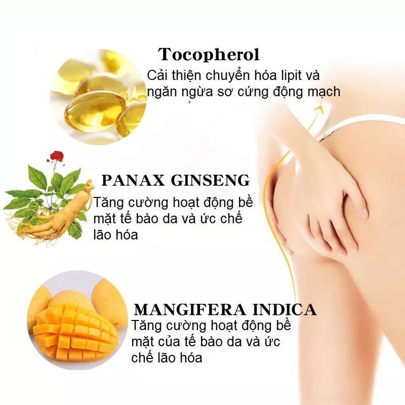 Kem Nâng mông,Kem Nở Mông, Nâng mông hiệu quả cao,Tăng Mông Làm Săn Chắc Mông cải thiện tình trạng mông chảy xệ 80g