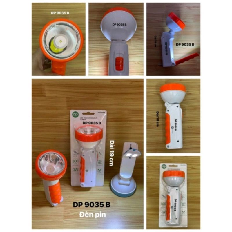 Đèn Pin LED Sạc Cầm Tay DP-9035