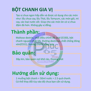 Bột chanh Chavi Lime powder 400g