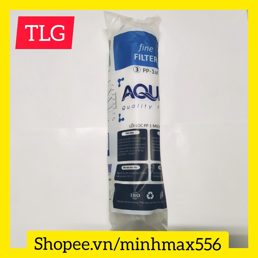 [UY TÍN SỐ 1] LÕI LỌC NƯỚC SỐ 3 AQUA CAO CẤP | LÕI LỌC NƯỚC AQUA 1 micro