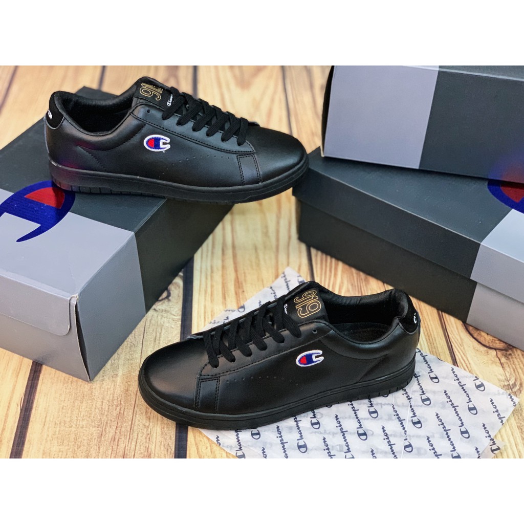 Giày Champion nam nữ thời trang da cao cấp nhẹ êm