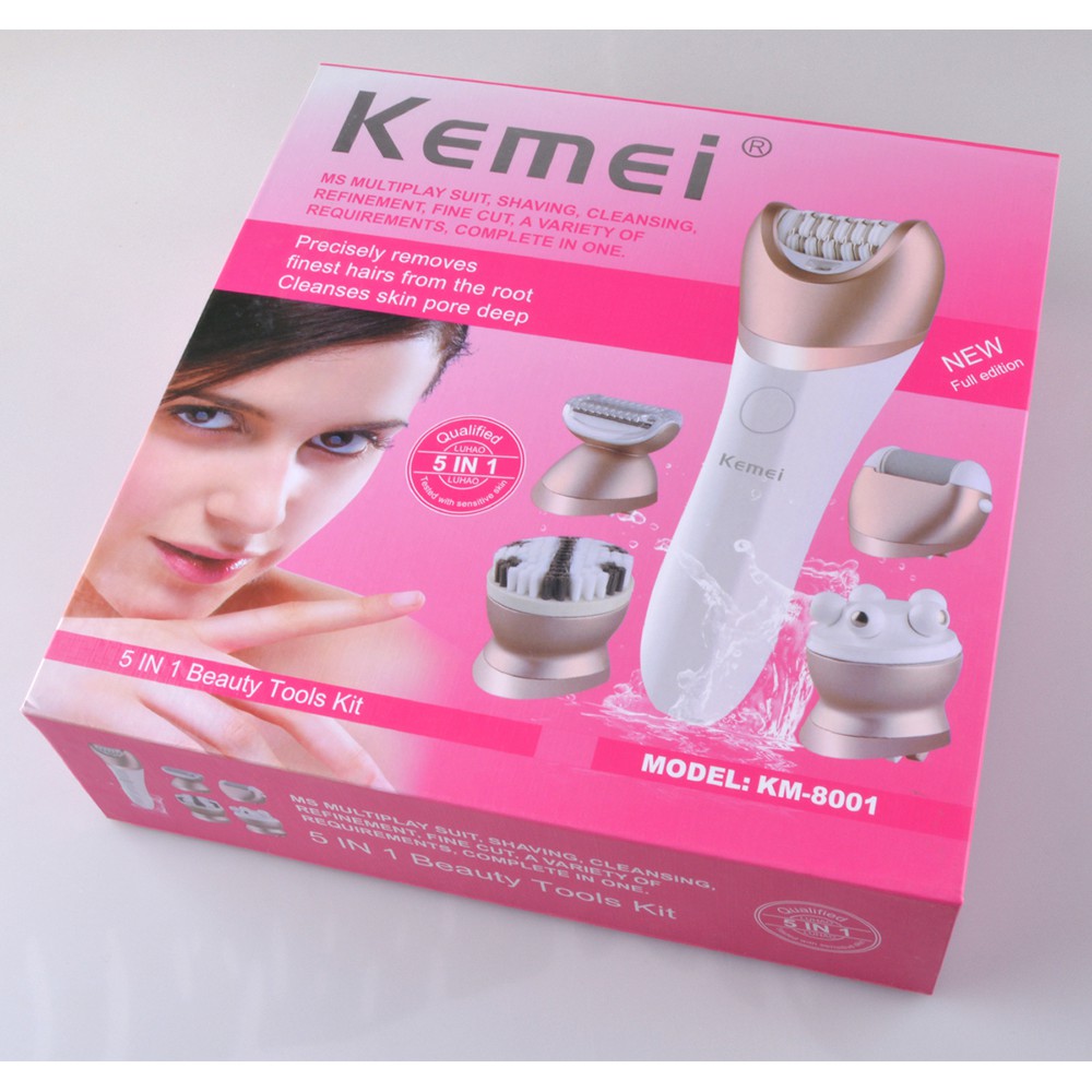 Máy tẩy lông như ý phụ nữ Kemei 8001 thế hệ mới
